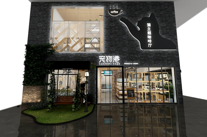 旗艦店效果圖